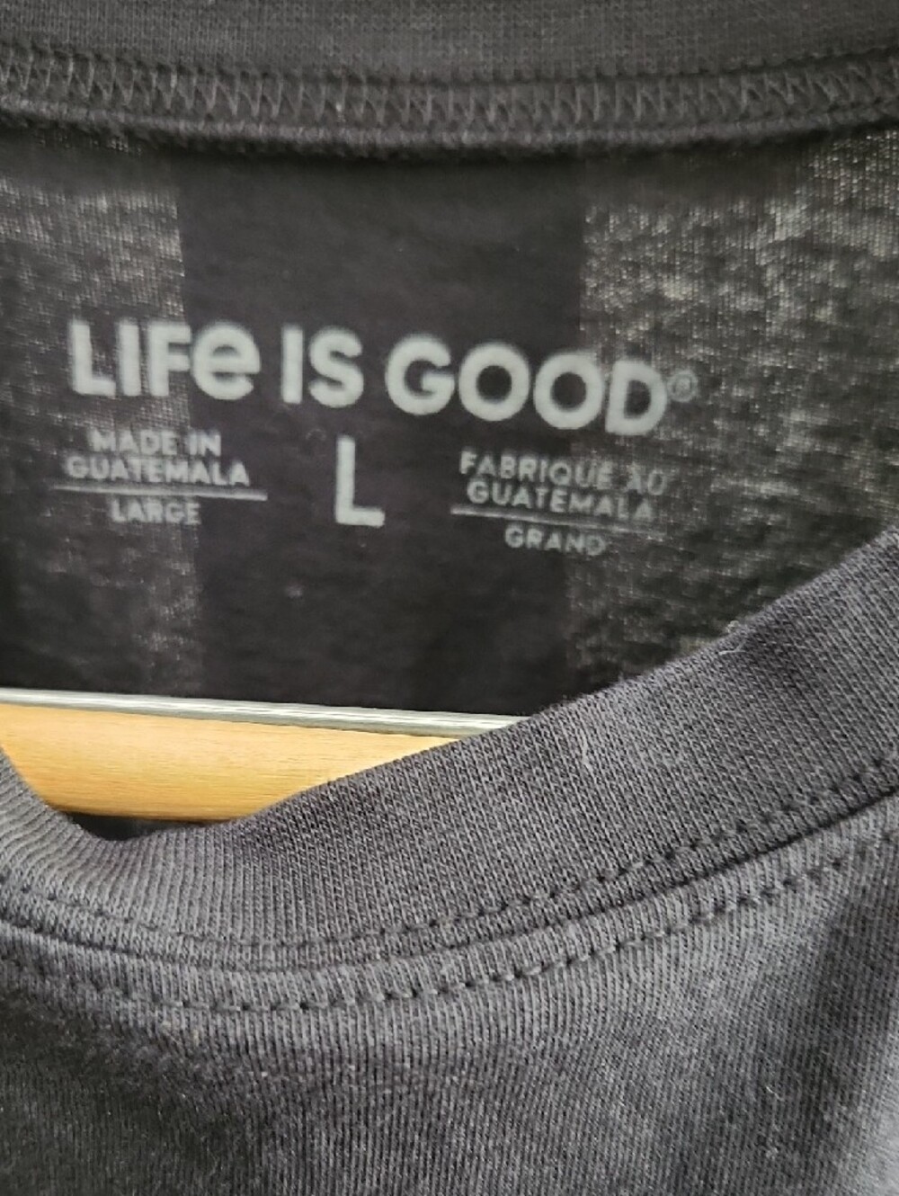 Life Is Good Black Short Sleeve Tee - Picture 2 of 4